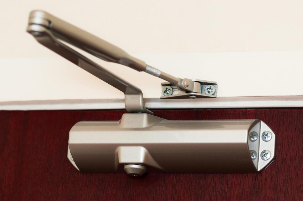 door closer installation