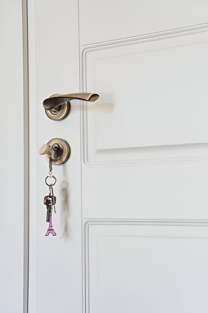 stuck door handle